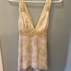 Bundle for $7: Liquid crochet embroidered top (2)